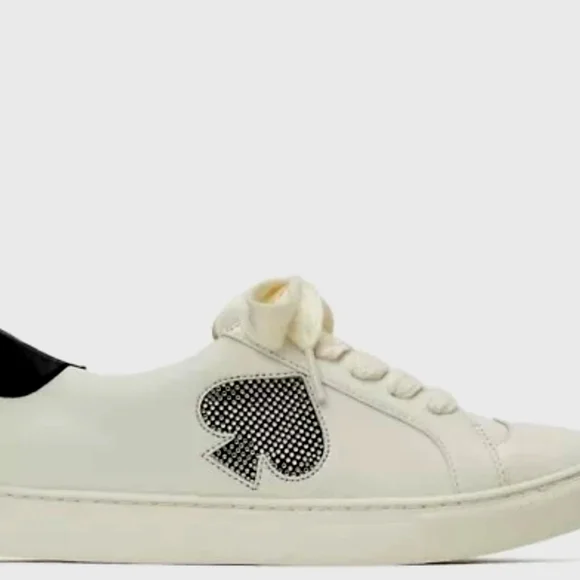 Kate Spade White and Black Sneakers - Picture 5 of 7